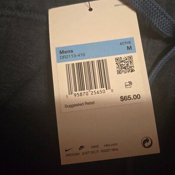 Nike Men's Zion Active Shorts (Size M) - Navy/Blue - - Picture 3 of 3